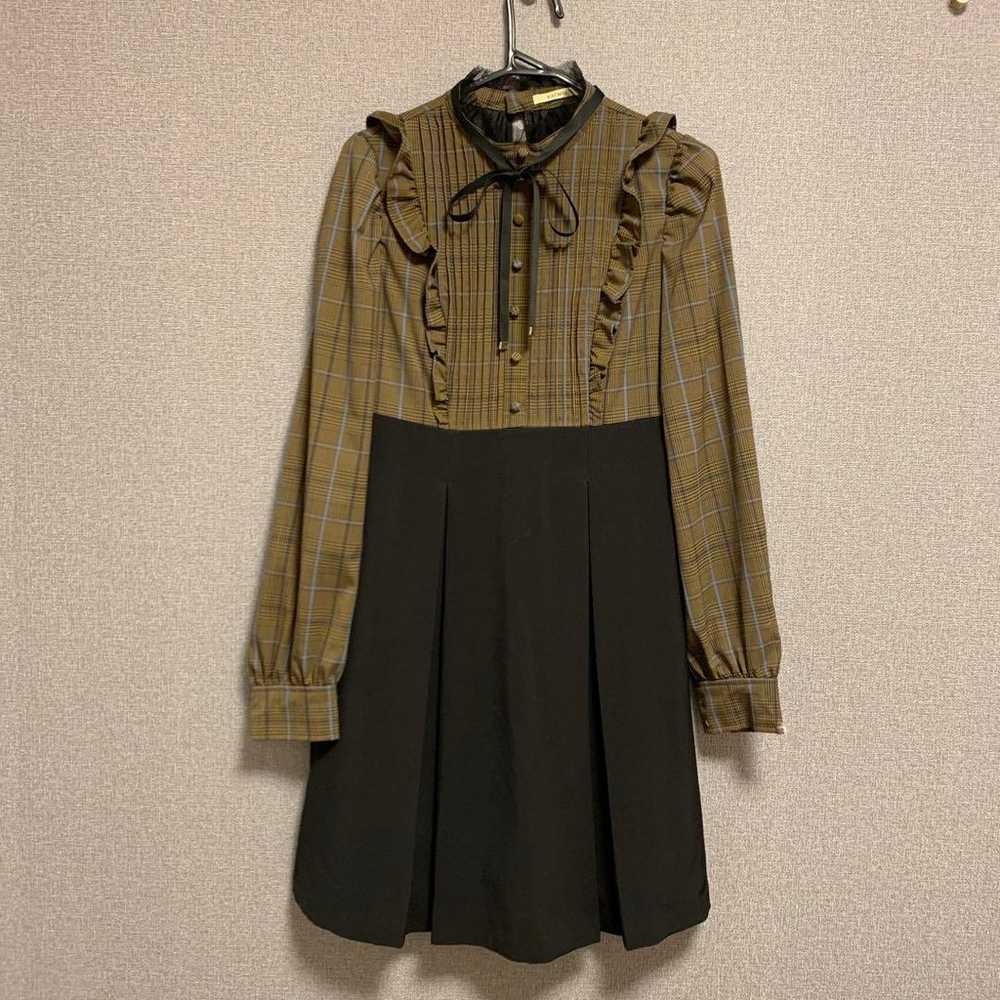 【EATME】Ruffled Blouse Docking Onepiece. - image 4