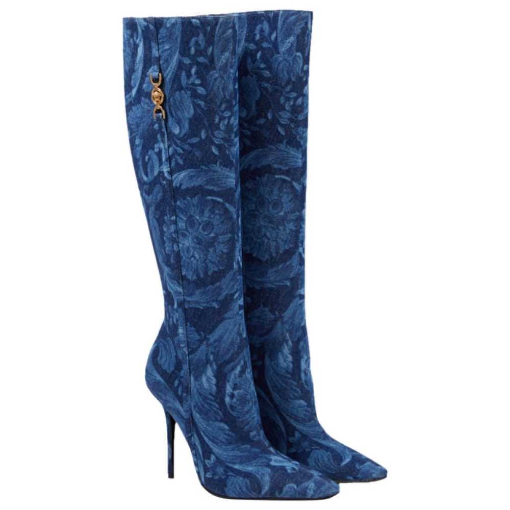 Versace Leather boots - image 1