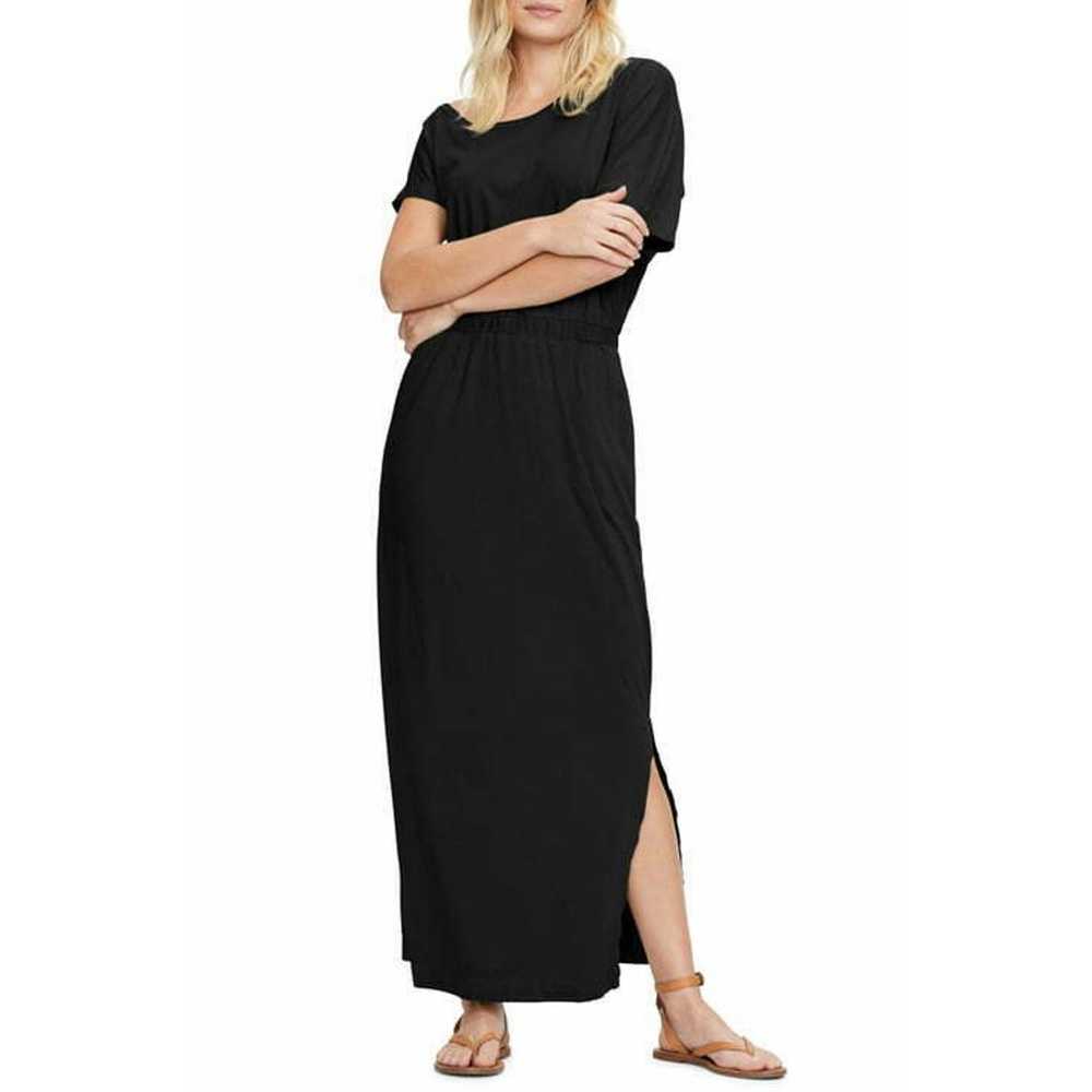 Michael Stars Chantel Side Slit Short Sleeve Maxi… - image 1