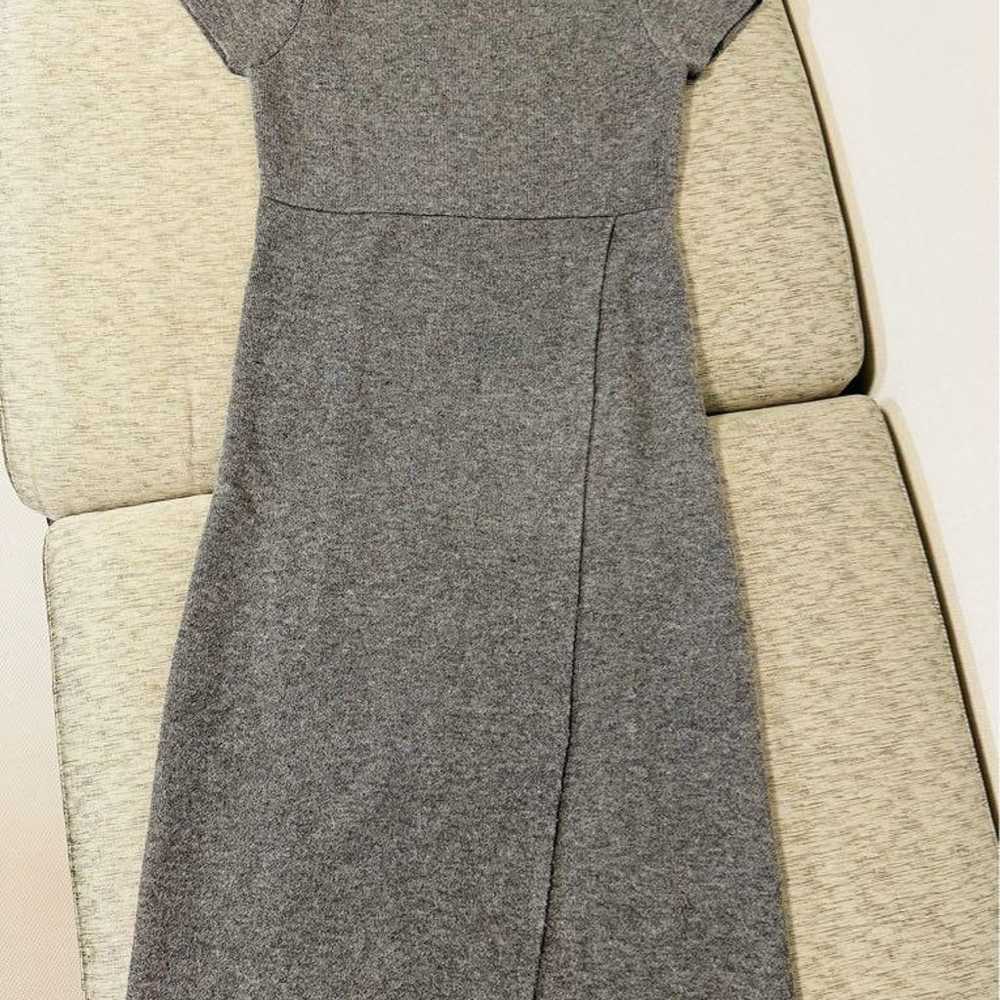 【Zara】 Wool Blend Dress Short Sleeve Knit Dress - image 2