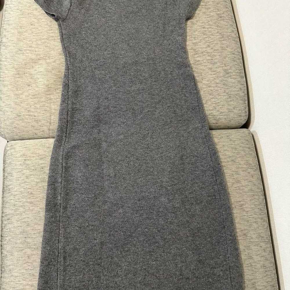 【Zara】 Wool Blend Dress Short Sleeve Knit Dress - image 3