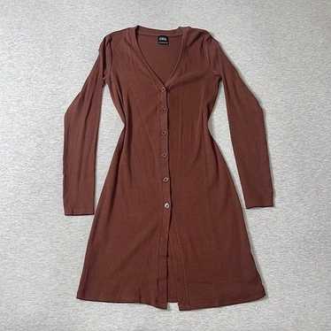 ZARA Women's Button Down Cardigan Dress - image 1