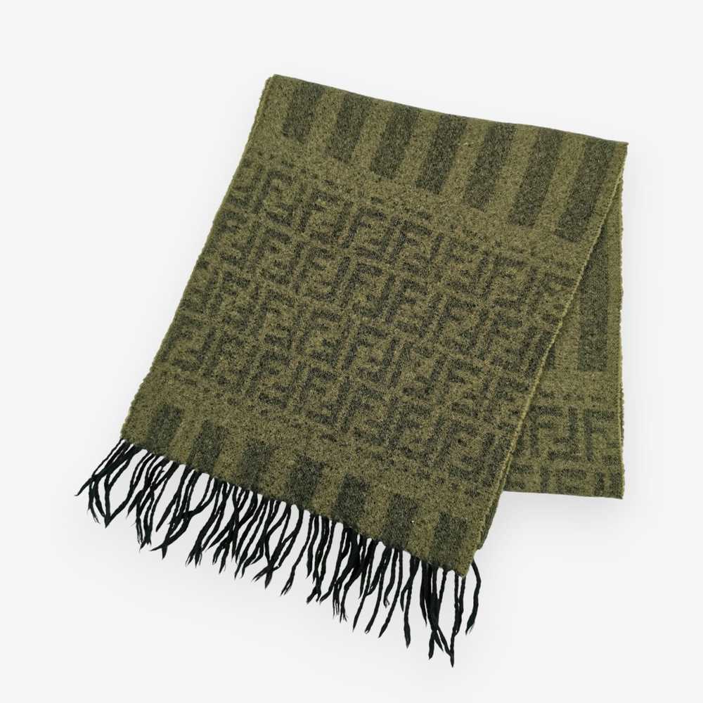 Fendi × Vintage Vintage 90s FENDI Scarf Muffler F… - image 1