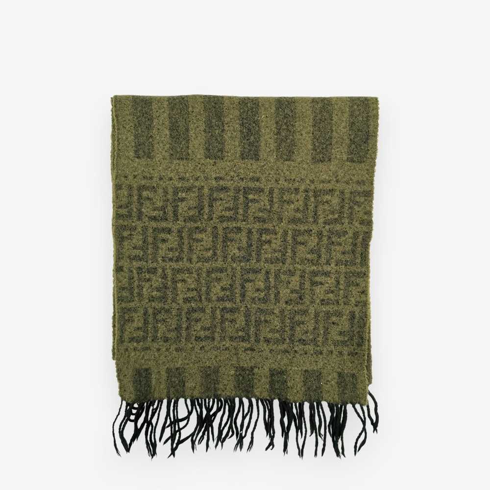 Fendi × Vintage Vintage 90s FENDI Scarf Muffler F… - image 2