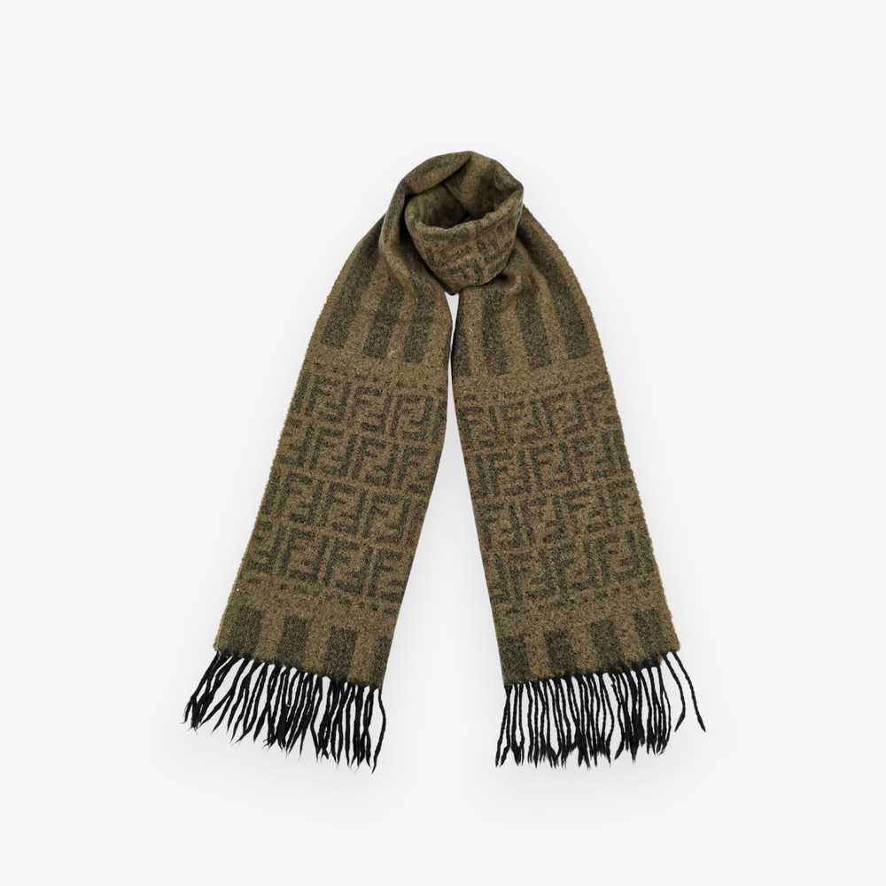 Fendi × Vintage Vintage 90s FENDI Scarf Muffler F… - image 3