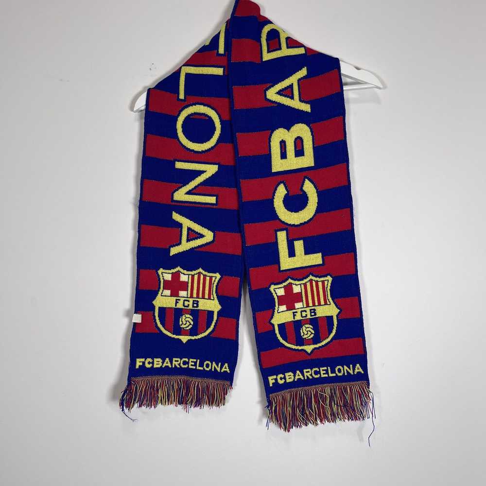 F.C. Barcelona Vintage FCB Scarf - image 1