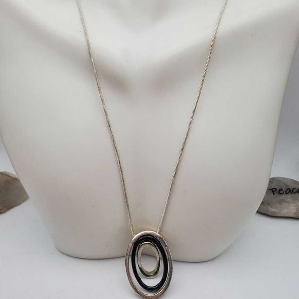 Eternity circle necklace - image 1