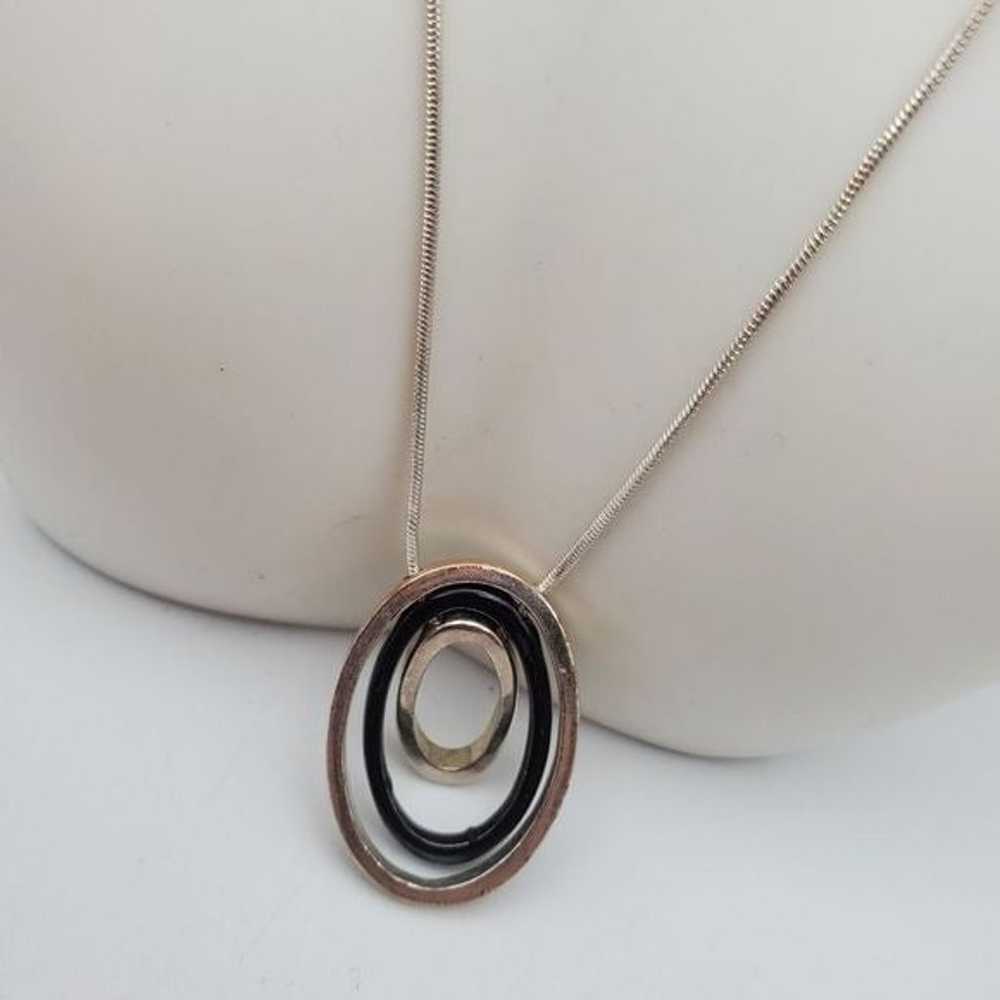 Eternity circle necklace - image 2