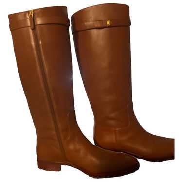 Tory Burch Leather riding boots - image 1