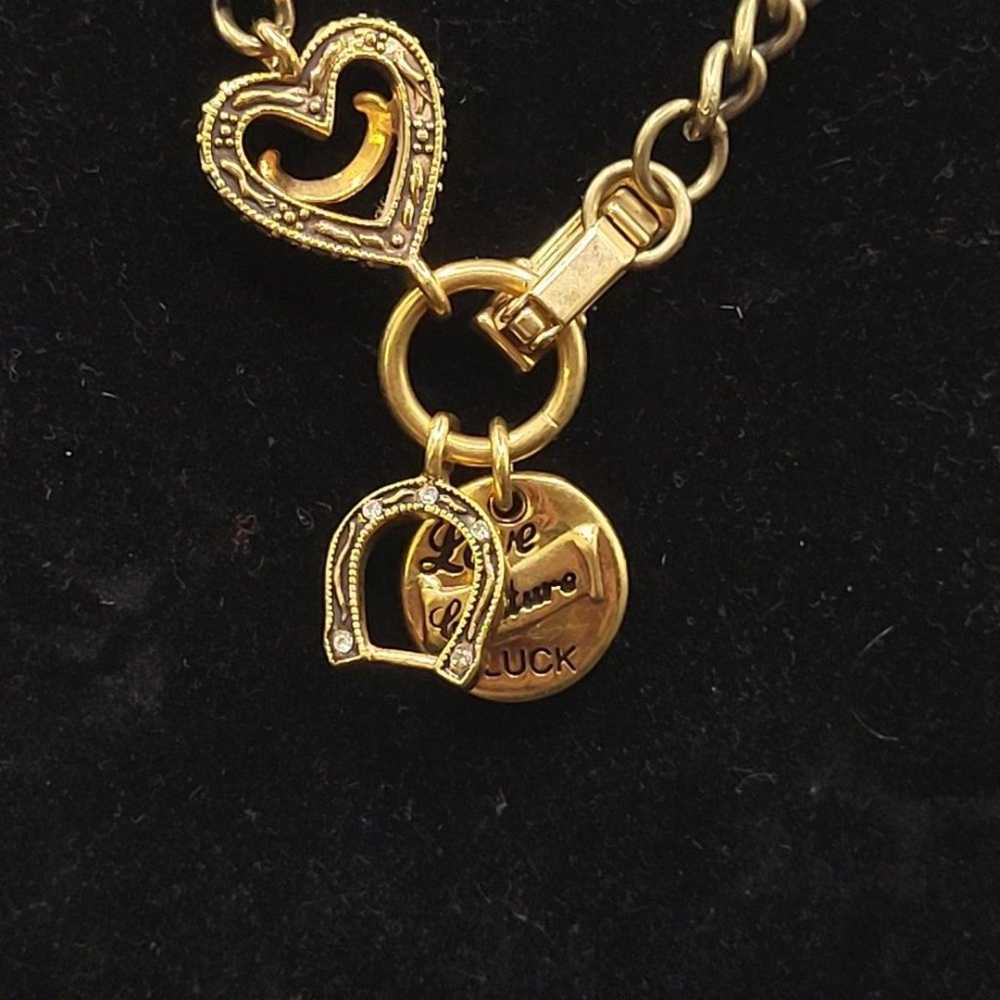 Limited Edition lady Luck Juicy Couture Gold tone… - image 10