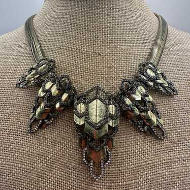 Deco Cascade Petite Collar Necklace - image 1