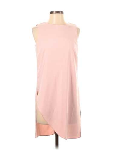 White House Black Market Women Pink Sleeveless Blo