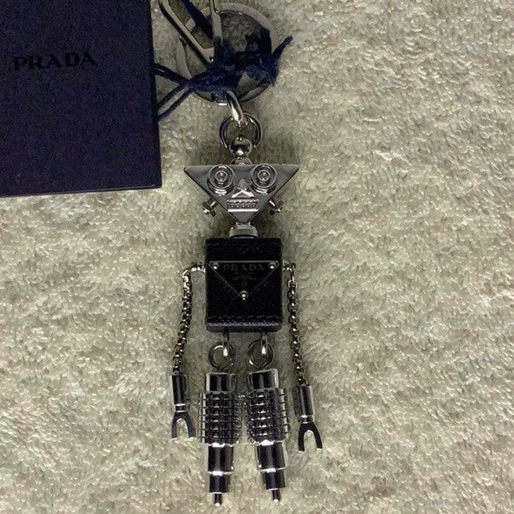 Prada Prada 'Robot' Keychain/Bag Charm, Black & S… - image 2