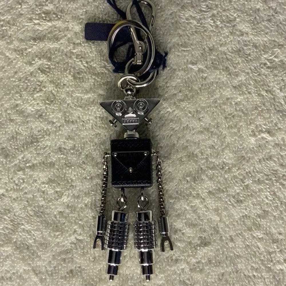 Prada Prada 'Robot' Keychain/Bag Charm, Black & S… - image 3