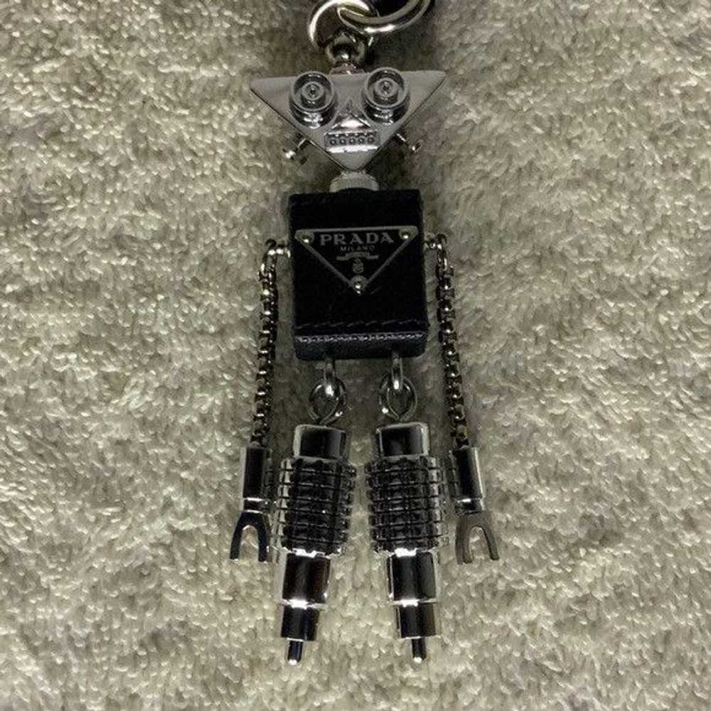 Prada Prada 'Robot' Keychain/Bag Charm, Black & S… - image 4