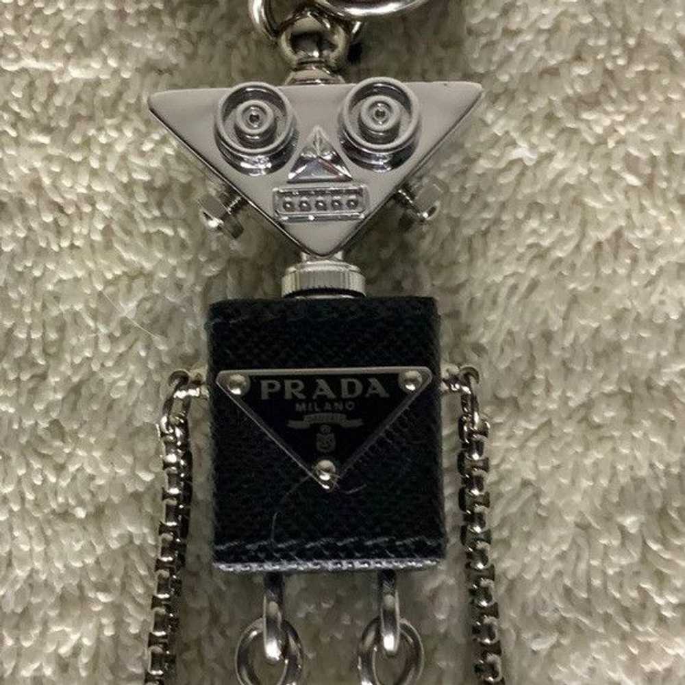 Prada Prada 'Robot' Keychain/Bag Charm, Black & S… - image 5