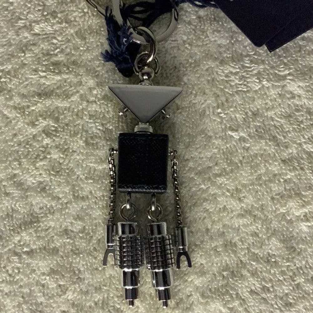 Prada Prada 'Robot' Keychain/Bag Charm, Black & S… - image 6