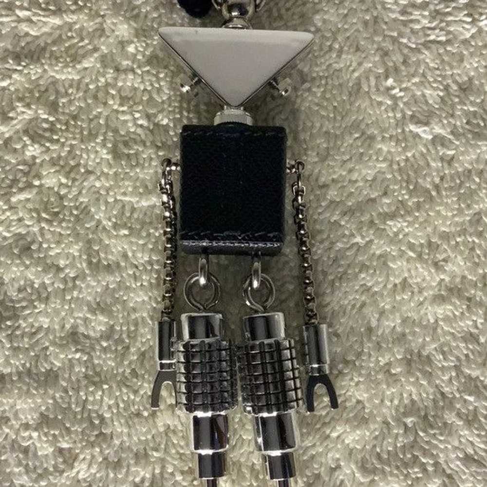 Prada Prada 'Robot' Keychain/Bag Charm, Black & S… - image 7