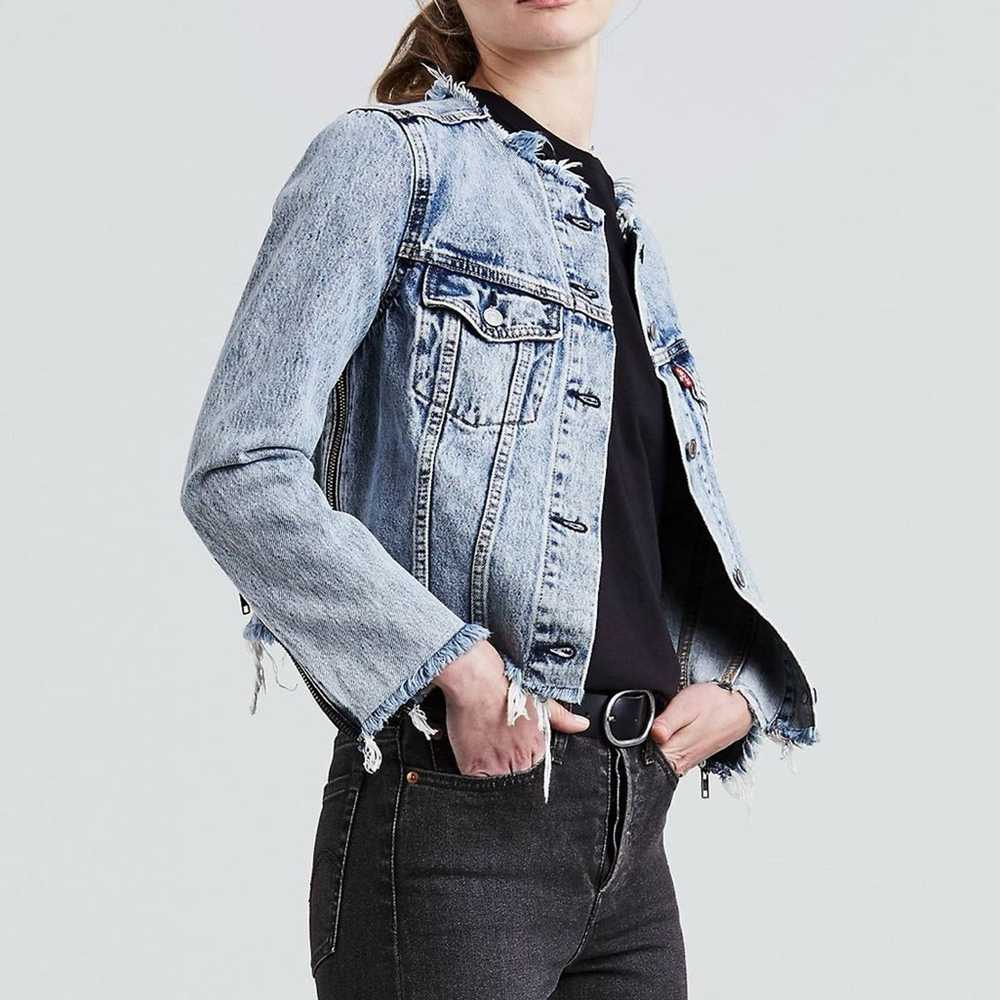 Levi's Levi’s ALTERED ZIP TRUCKER JACKET XS - image 9