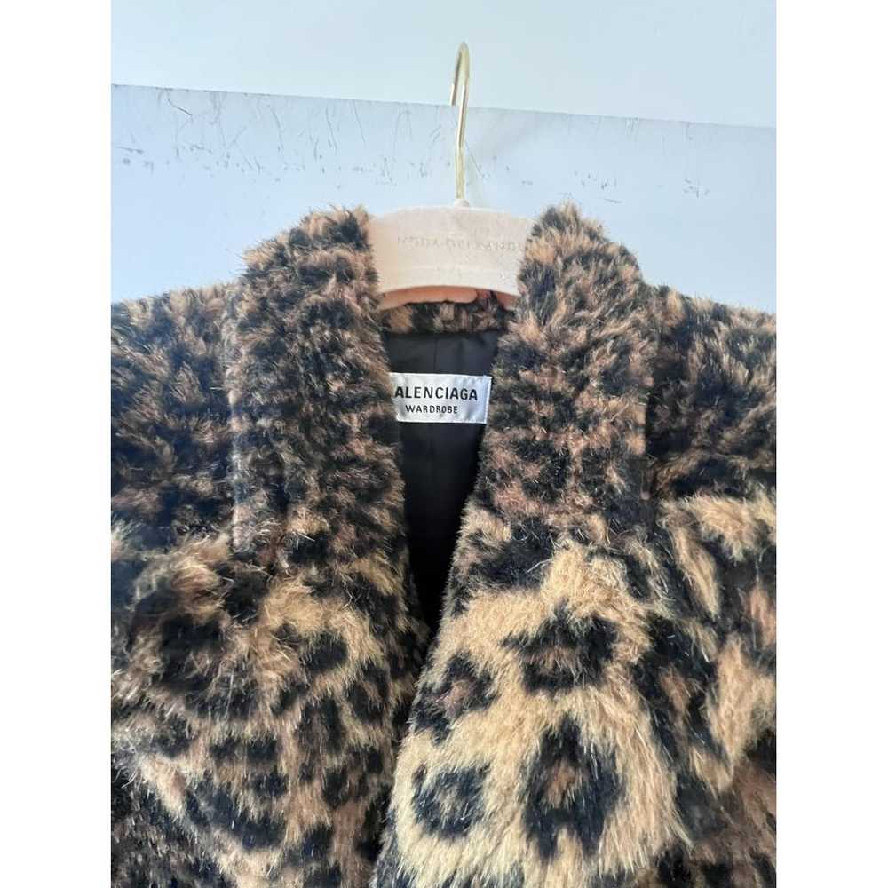 Balenciaga Faux fur coat - image 2