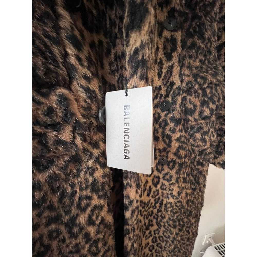 Balenciaga Faux fur coat - image 3