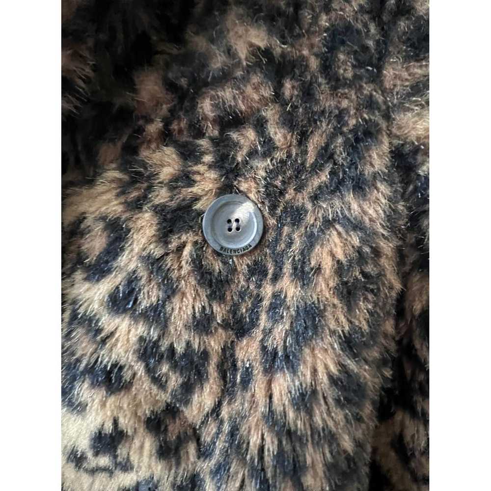 Balenciaga Faux fur coat - image 6