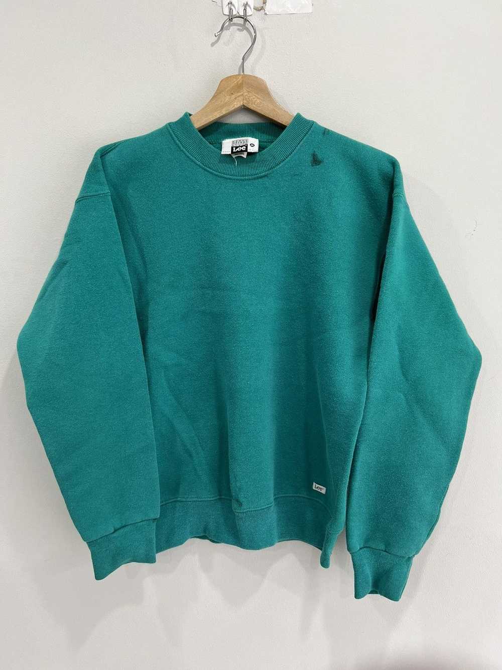 Vintage 90s Lee Blank Sweater sweatshirt small - image 1