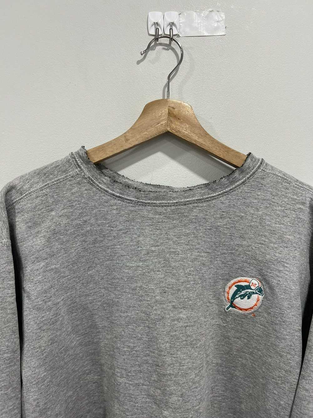 Vintage Miami Dolphins Starter Sweatshirt thrashed - image 2