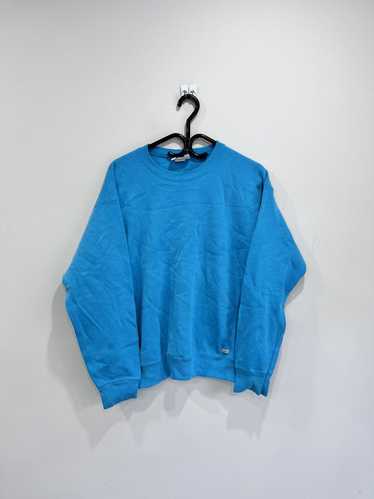 Vintage 90s Blank Sweater sweatshirt lee blue