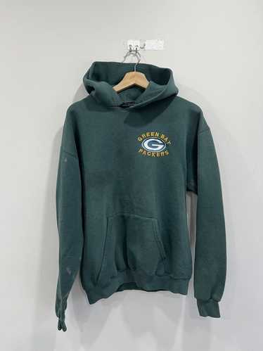 Vintage Green Bay Packers hoodie forest green