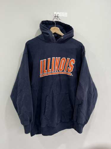 Vintage Illinois Hoodie sweater spellout