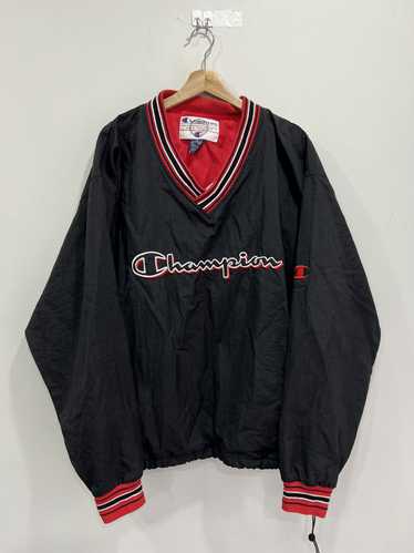 Vintage 90s Champion Windbreaker pullover jacket