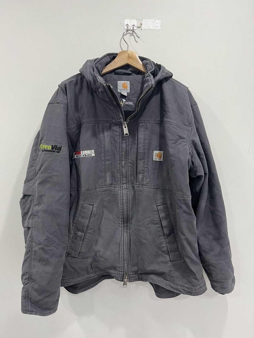 Vintage Carhartt Hooded Jacket - image 1