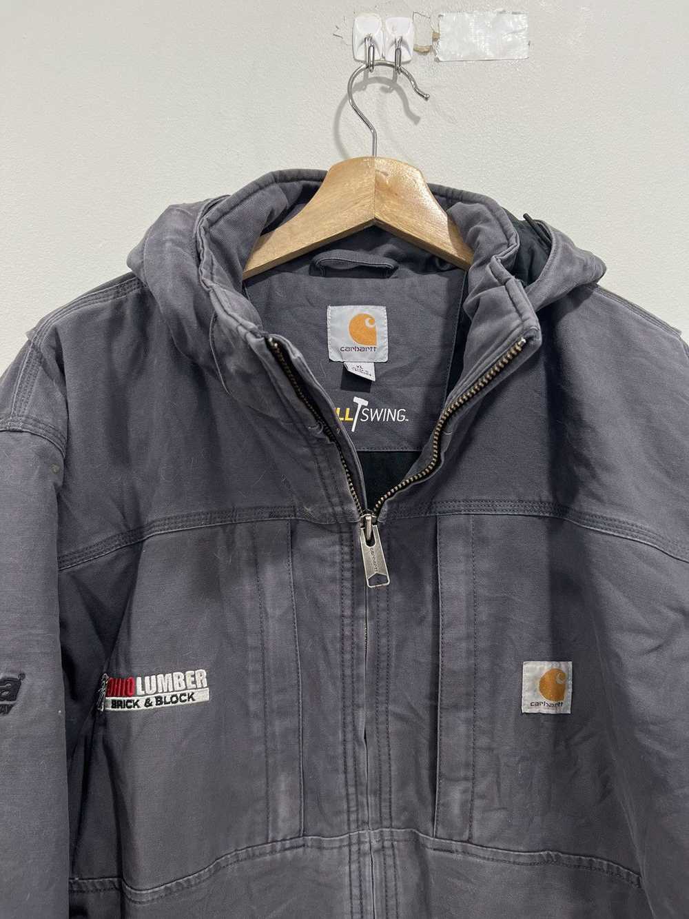 Vintage Carhartt Hooded Jacket - image 2