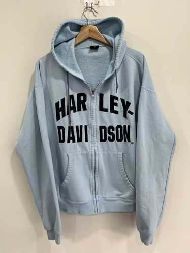 Vintage Harley Davidson Zip Up Hoodie Sweater spel