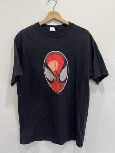 Vintage 2002 Spiderman Movie Promo Tee Shirt marve