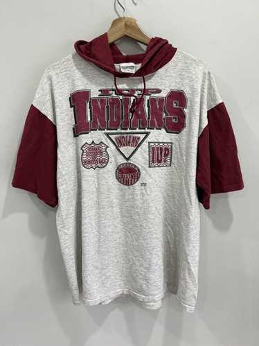 Vintage Indiana University Hoodie Shirt IUP Indian