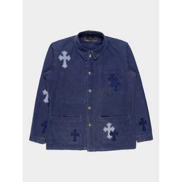 Cross Patched Vintage French Chore Coat - image 1