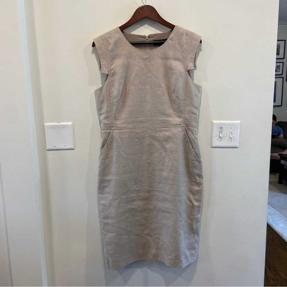 J.crew Resume dress in stretch linen blend 12 - image 5