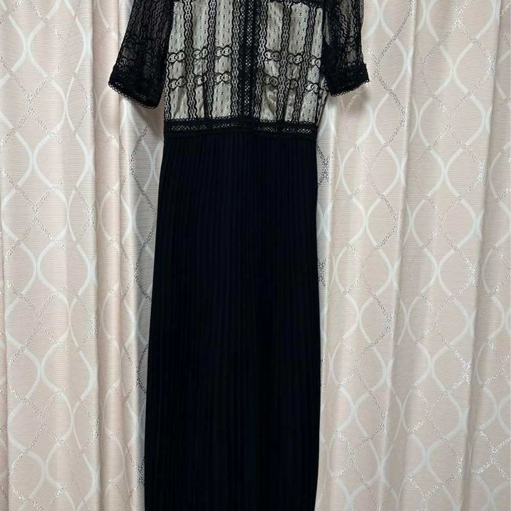 Elegant black party dress - image 3