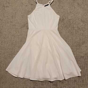 Lulus white skater dress