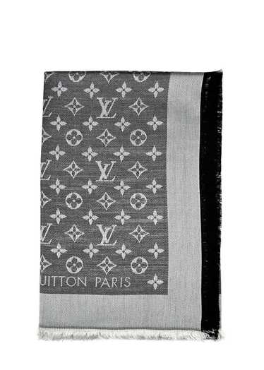 Product Details Louis Vuitton Grey Monogram Shawl