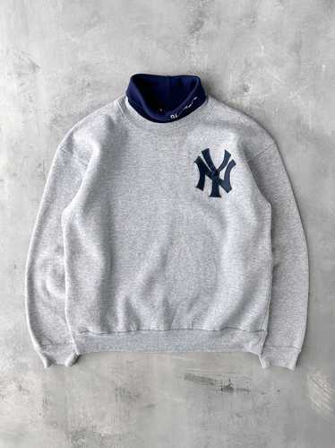 New York Yankees Turtleneck Sweatshirt 80's - Medi