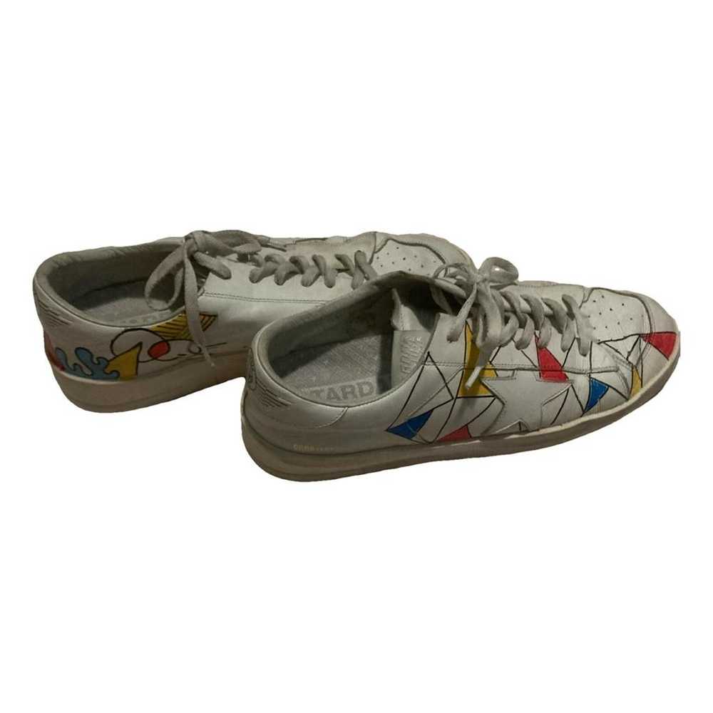 Golden Goose Stardan leather low trainers - image 1