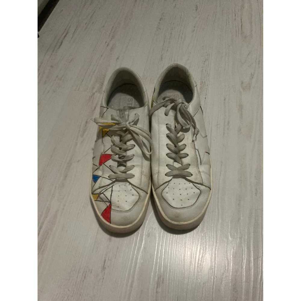 Golden Goose Stardan leather low trainers - image 2