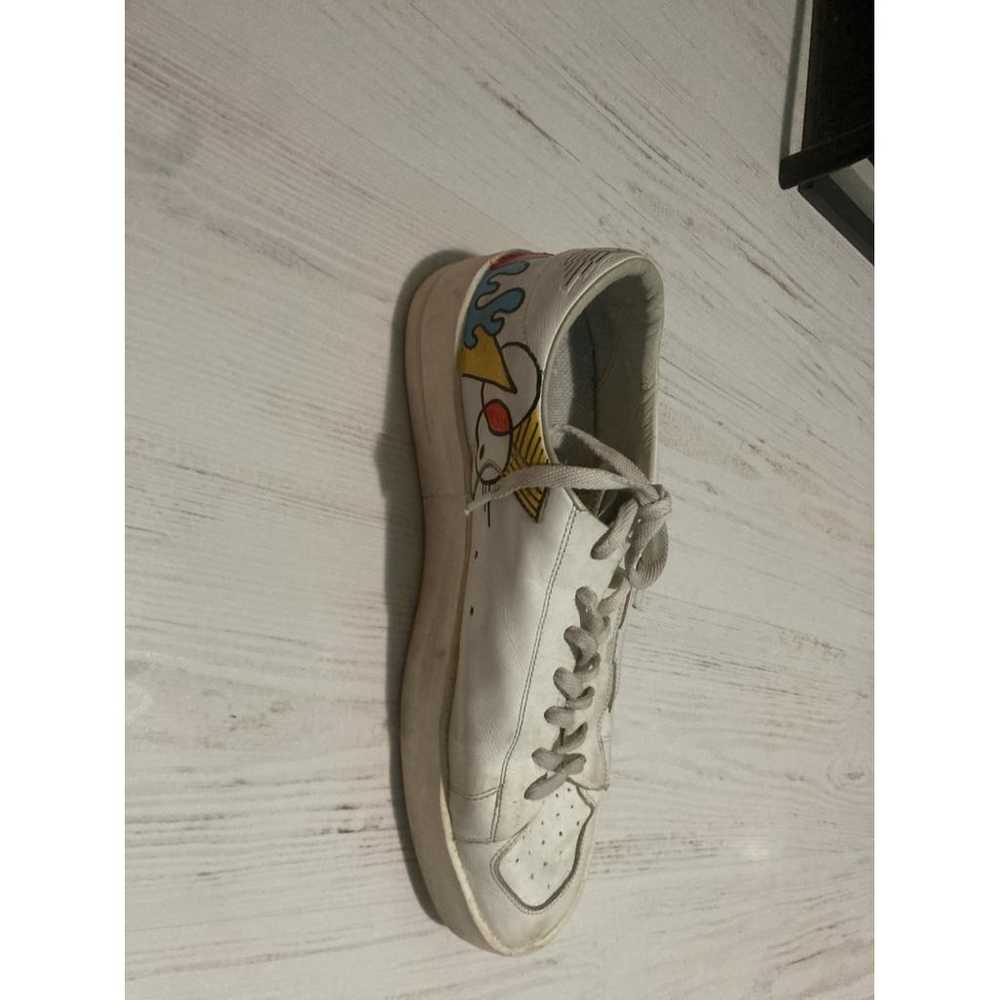 Golden Goose Stardan leather low trainers - image 5