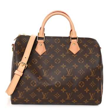 LOUIS VUITTON Monogram Speedy Bandouliere 30 - image 1