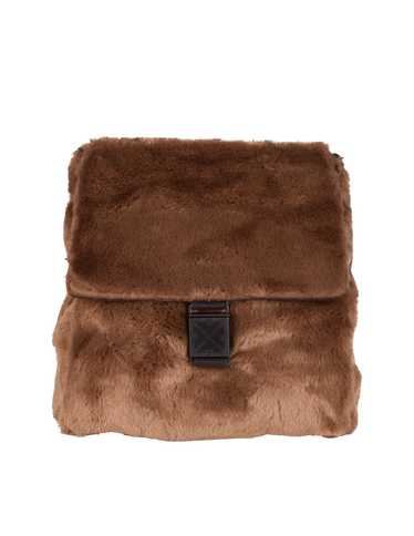 Bottega Veneta Vintage 1990s Dark Brown Faux Fur L