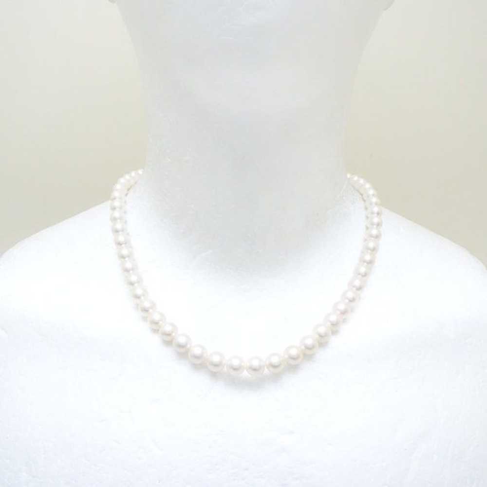 Other LuxUness Akoya Pearl Necklace Silver 925 Na… - image 2