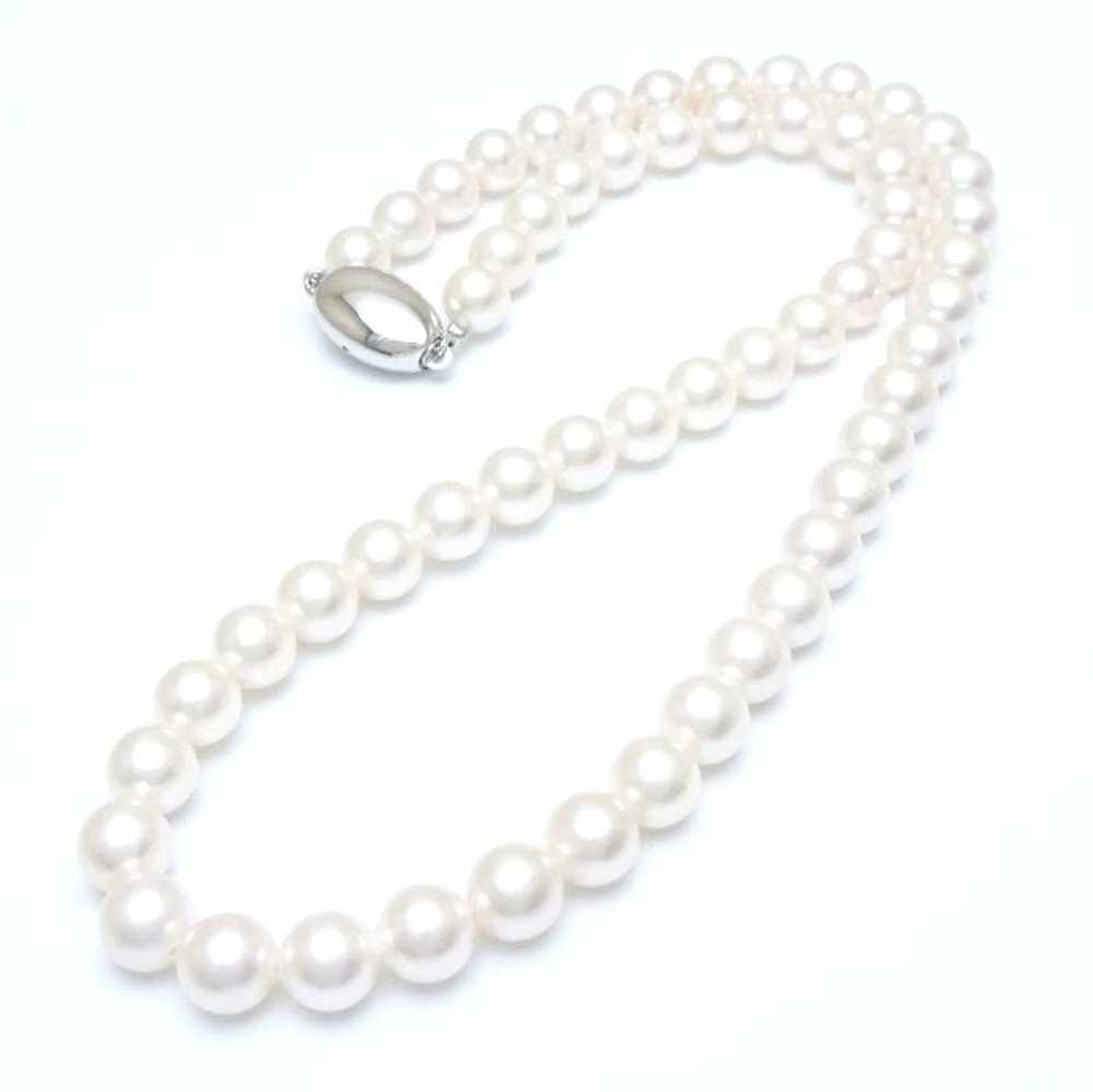 Other LuxUness Akoya Pearl Necklace Silver 925 Na… - image 3